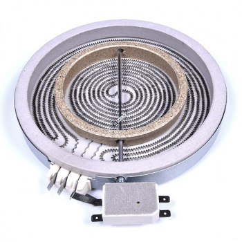 Конфорка D180/120mm 1700/700W 230V варочной панели
