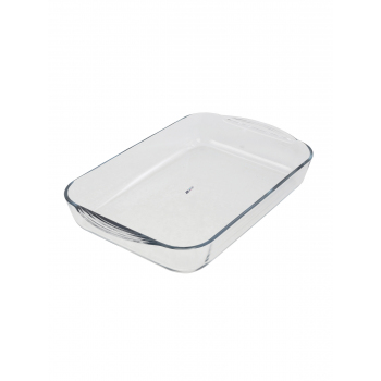 Противень стеклянный 40x25x6 см духовки