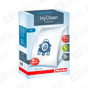 Мешки Miele HyClean 3D Efficiency для пылесоса Miele GN Blue